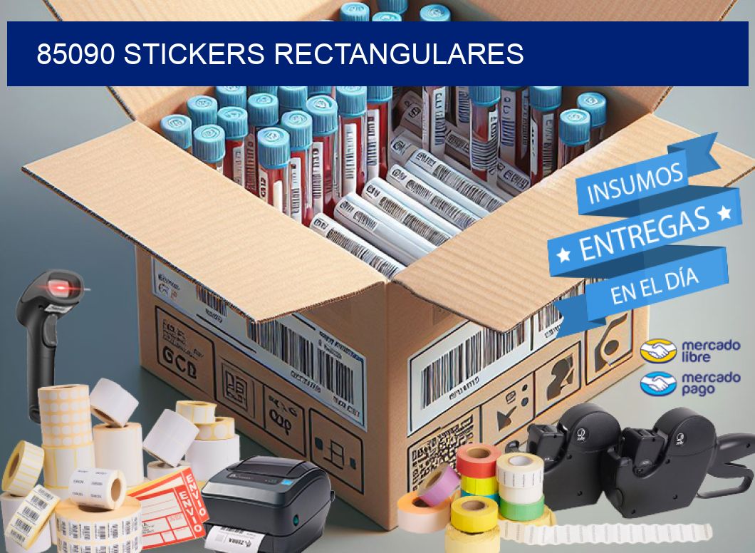 85090 Stickers rectangulares