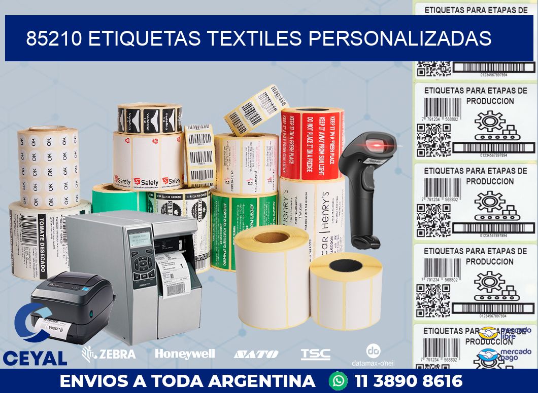 85210 ETIQUETAS TEXTILES PERSONALIZADAS