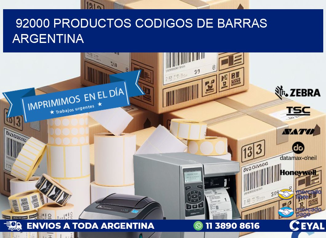 92000 productos codigos de barras argentina