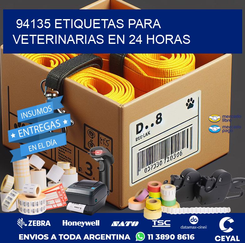 94135 ETIQUETAS PARA VETERINARIAS EN 24 HORAS