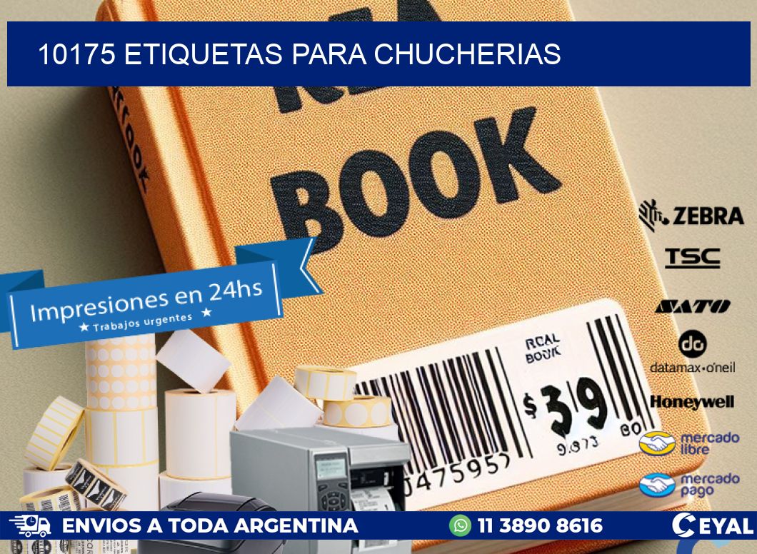 10175 ETIQUETAS PARA CHUCHERIAS