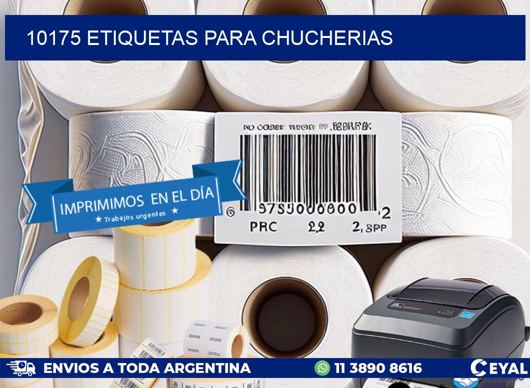 10175 ETIQUETAS PARA CHUCHERIAS