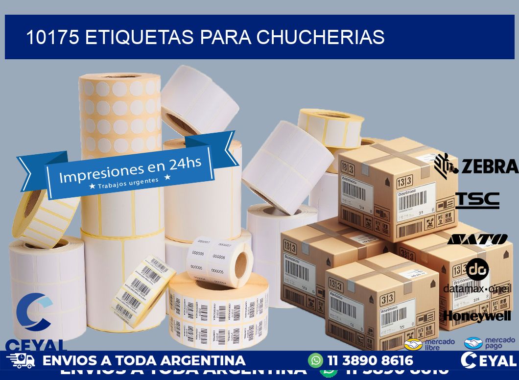 10175 ETIQUETAS PARA CHUCHERIAS