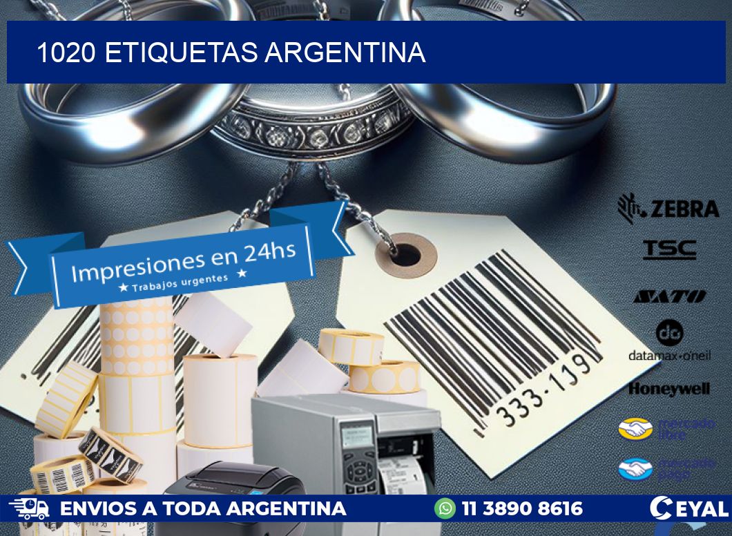 1020 ETIQUETAS ARGENTINA