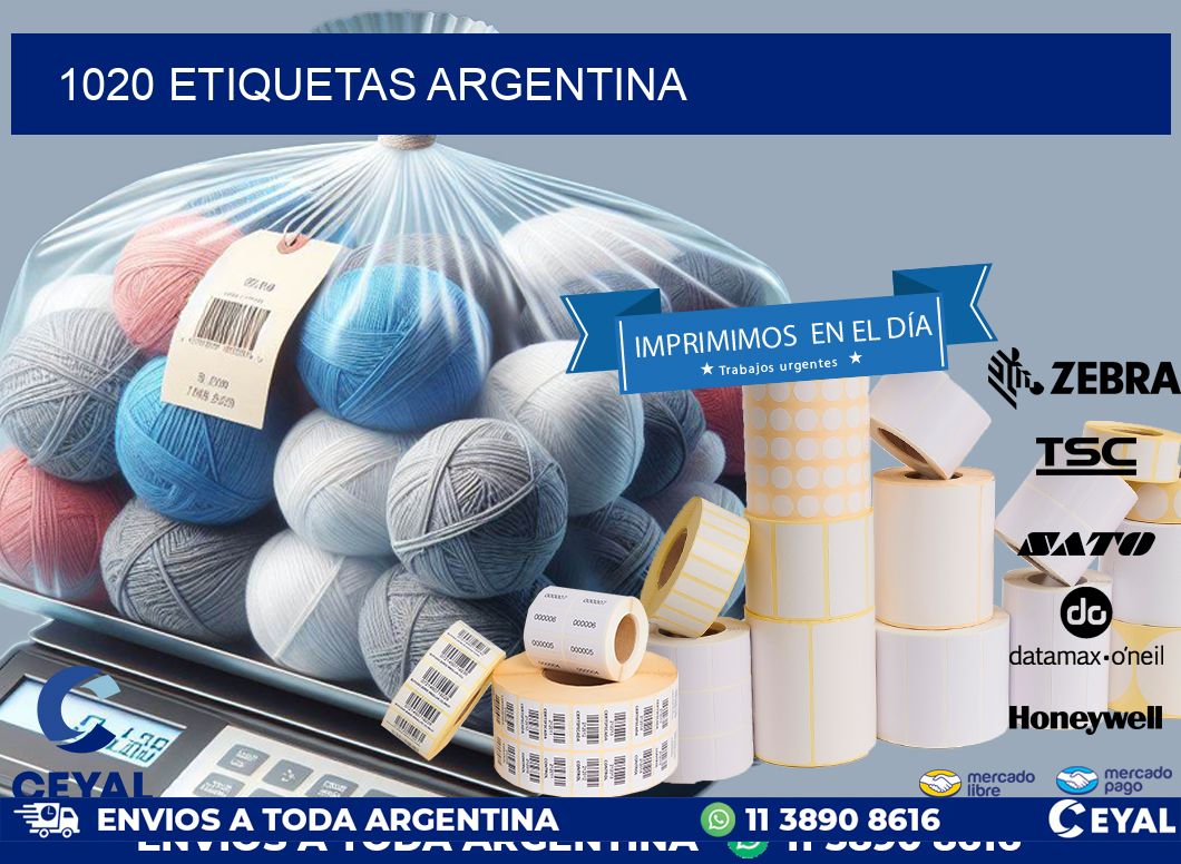 1020 ETIQUETAS ARGENTINA