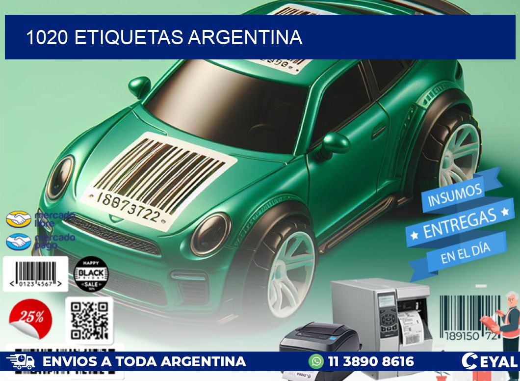 1020 ETIQUETAS ARGENTINA