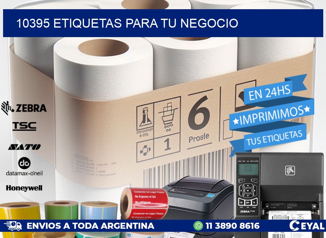 10395 ETIQUETAS PARA TU NEGOCIO