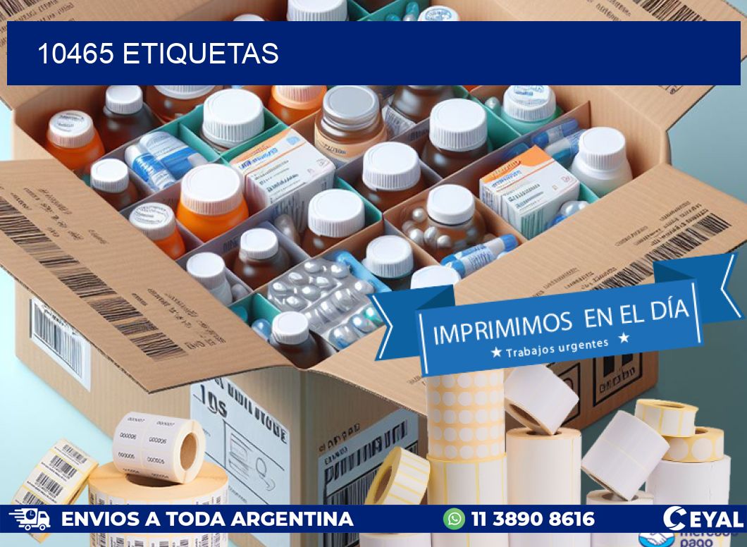 10465 ETIQUETAS