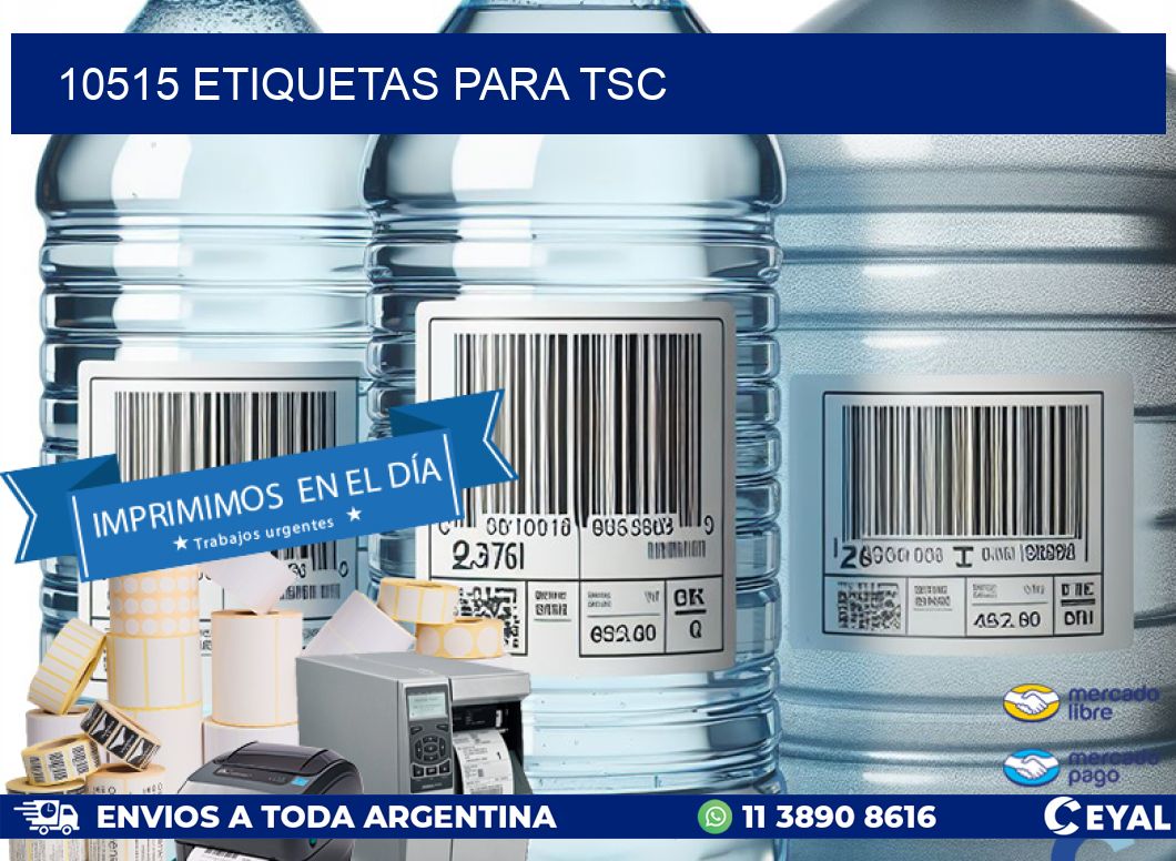 10515 ETIQUETAS PARA TSC
