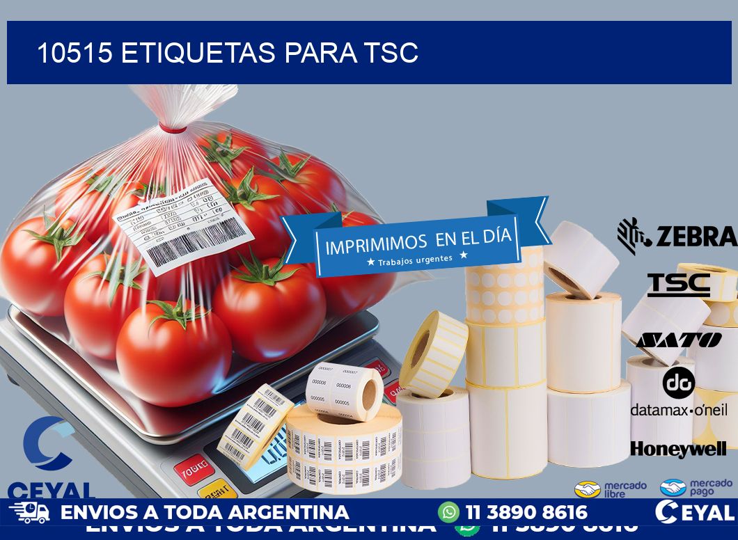 10515 ETIQUETAS PARA TSC