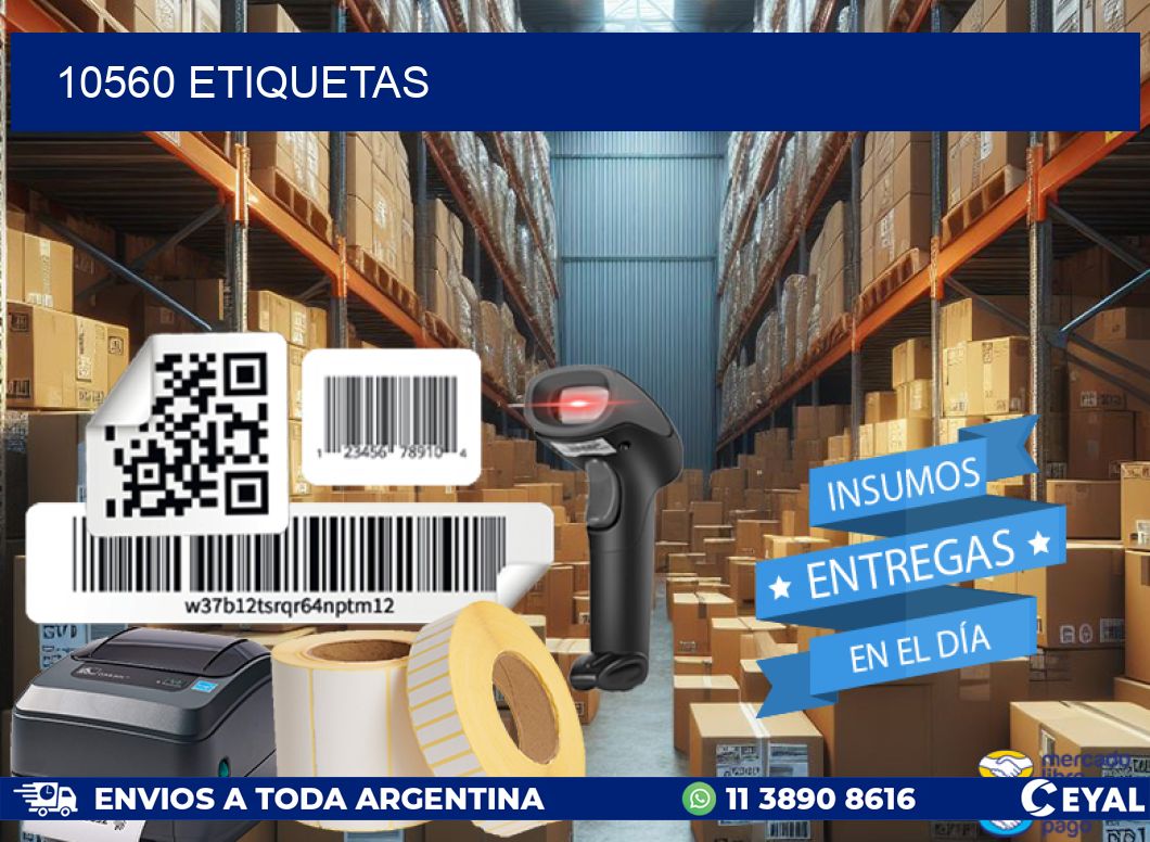 10560 ETIQUETAS