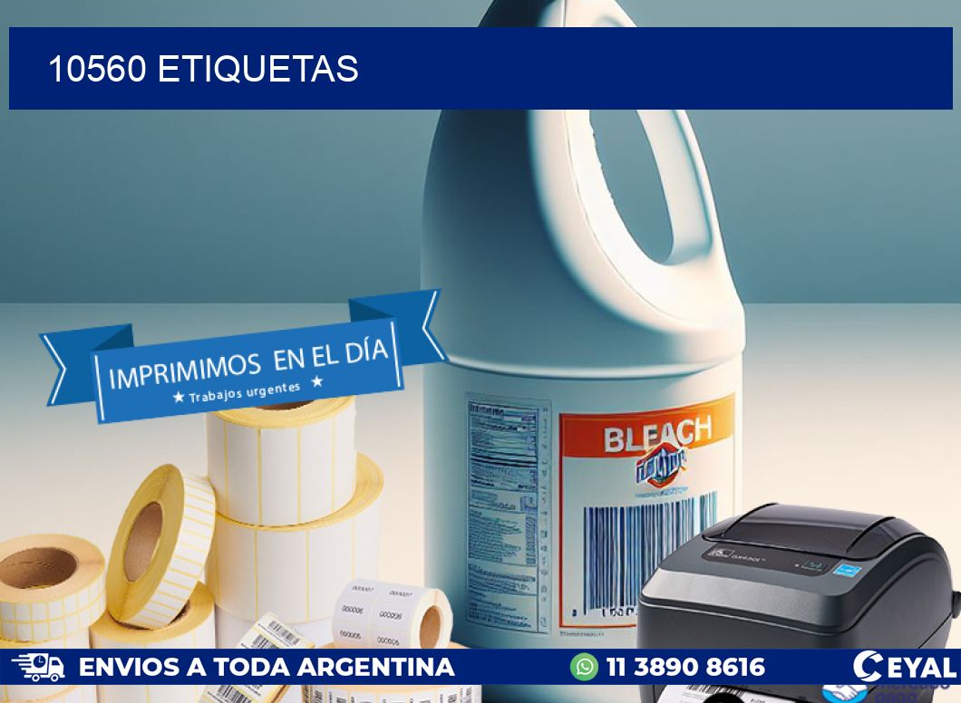 10560 ETIQUETAS