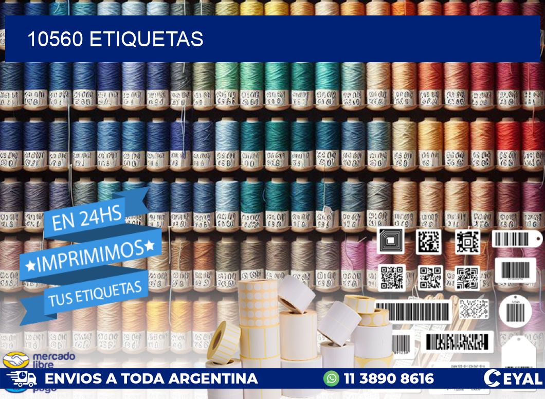 10560 ETIQUETAS