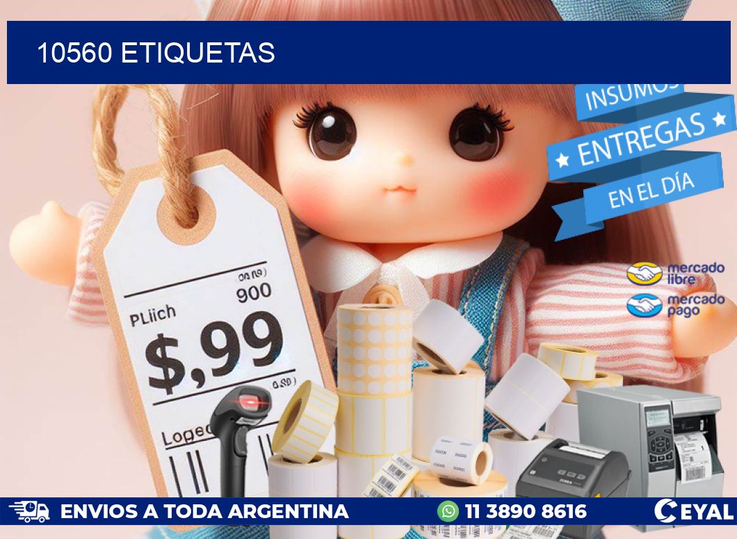 10560 ETIQUETAS