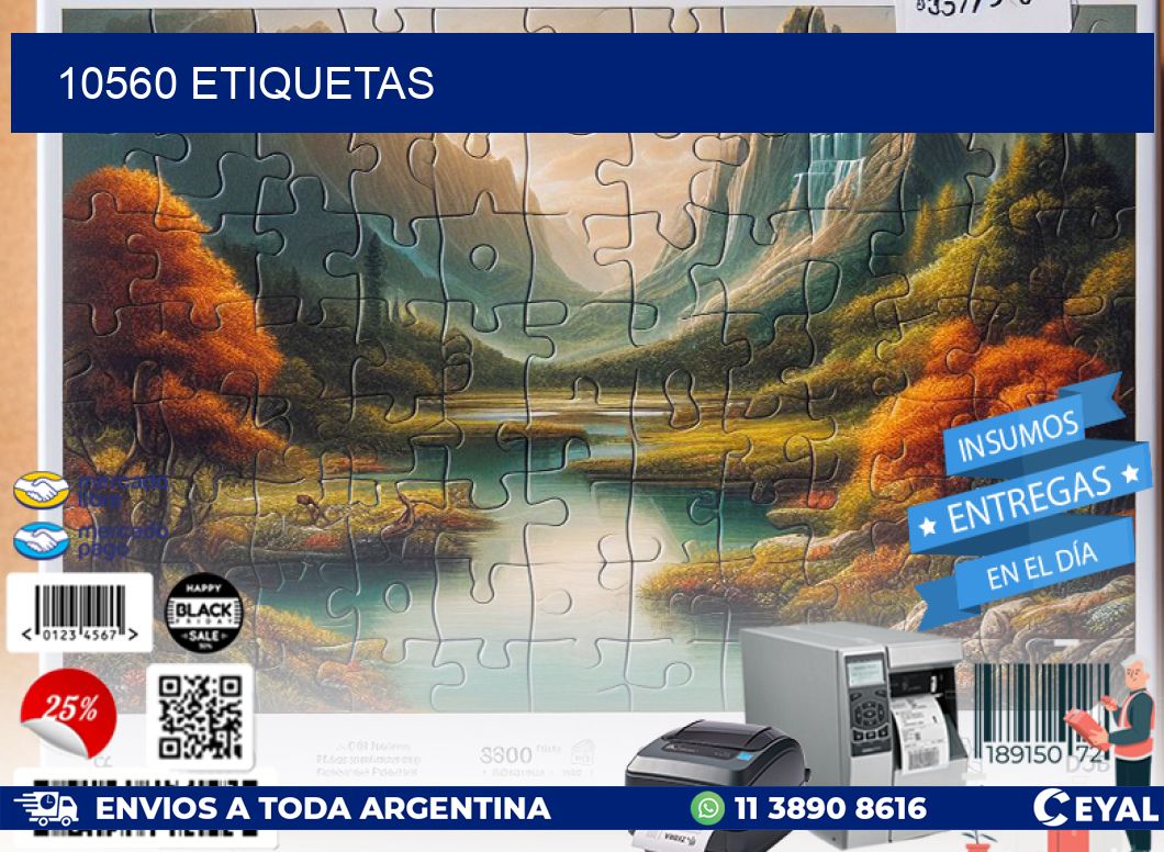 10560 ETIQUETAS