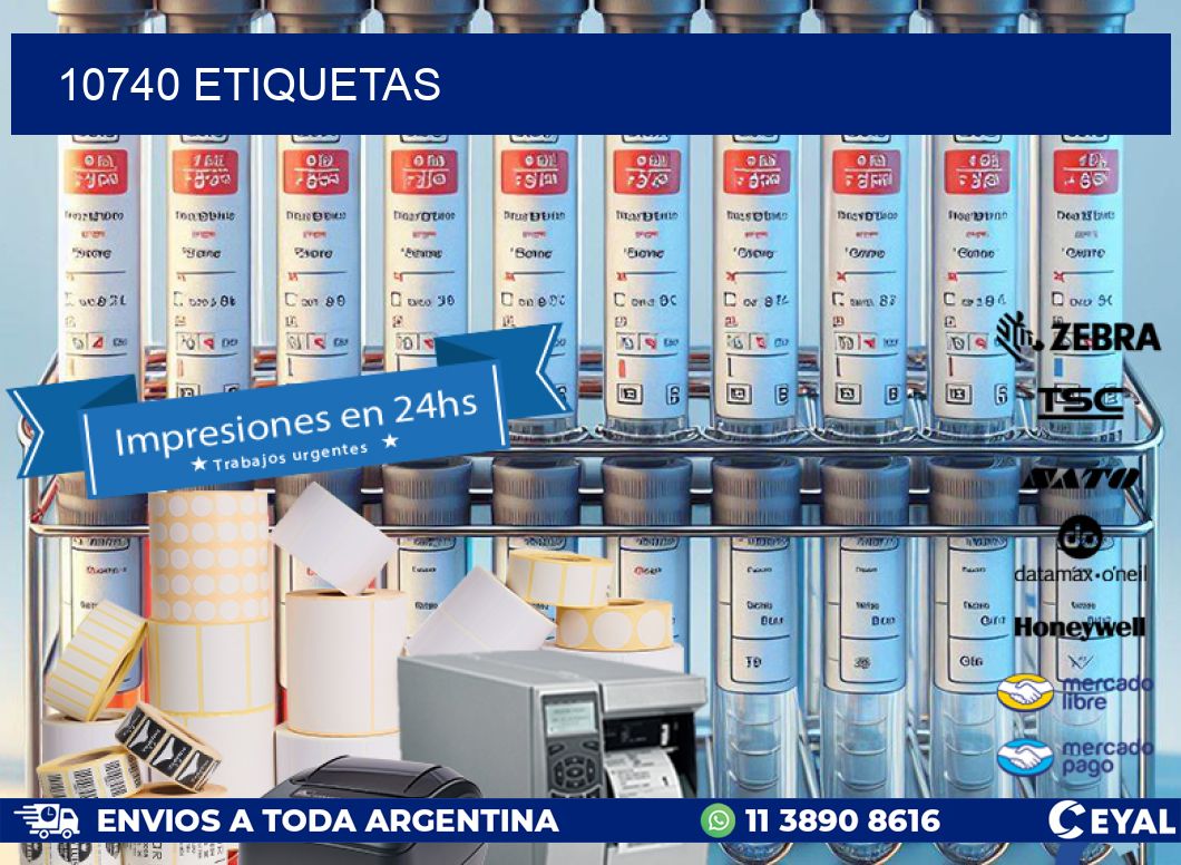 10740 ETIQUETAS