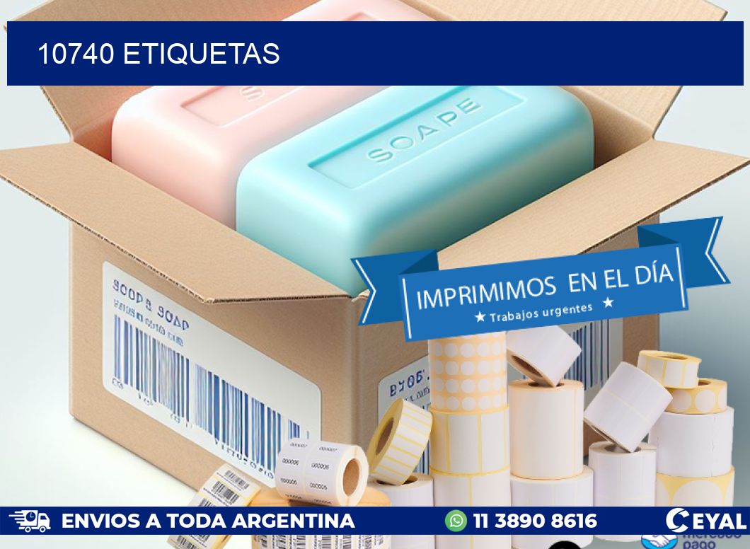 10740 ETIQUETAS