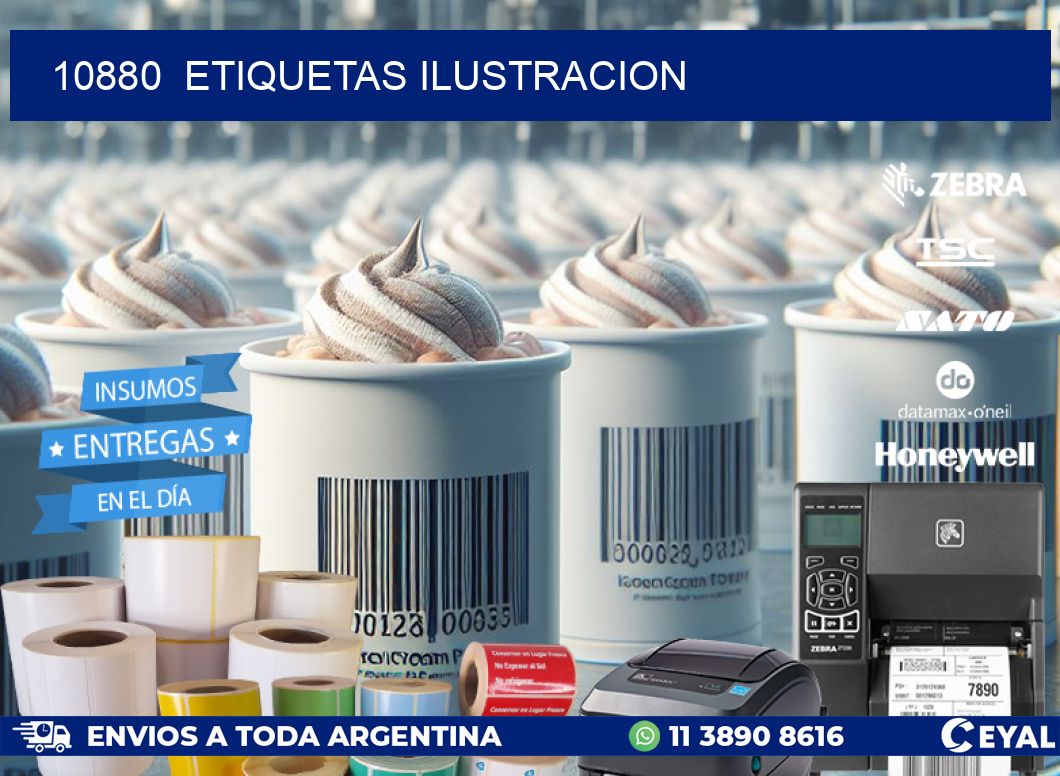 10880 ETIQUETAS ILUSTRACION