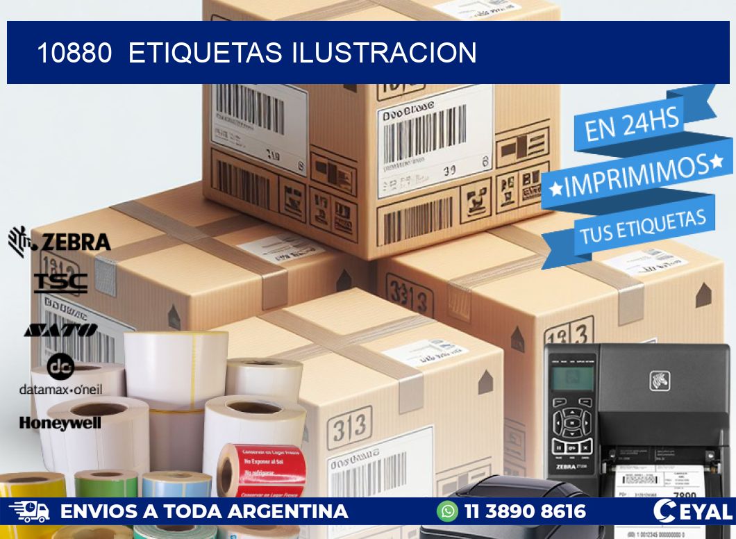 10880  ETIQUETAS ILUSTRACION