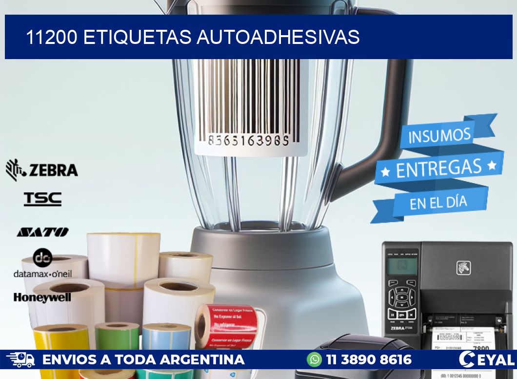 11200 ETIQUETAS AUTOADHESIVAS
