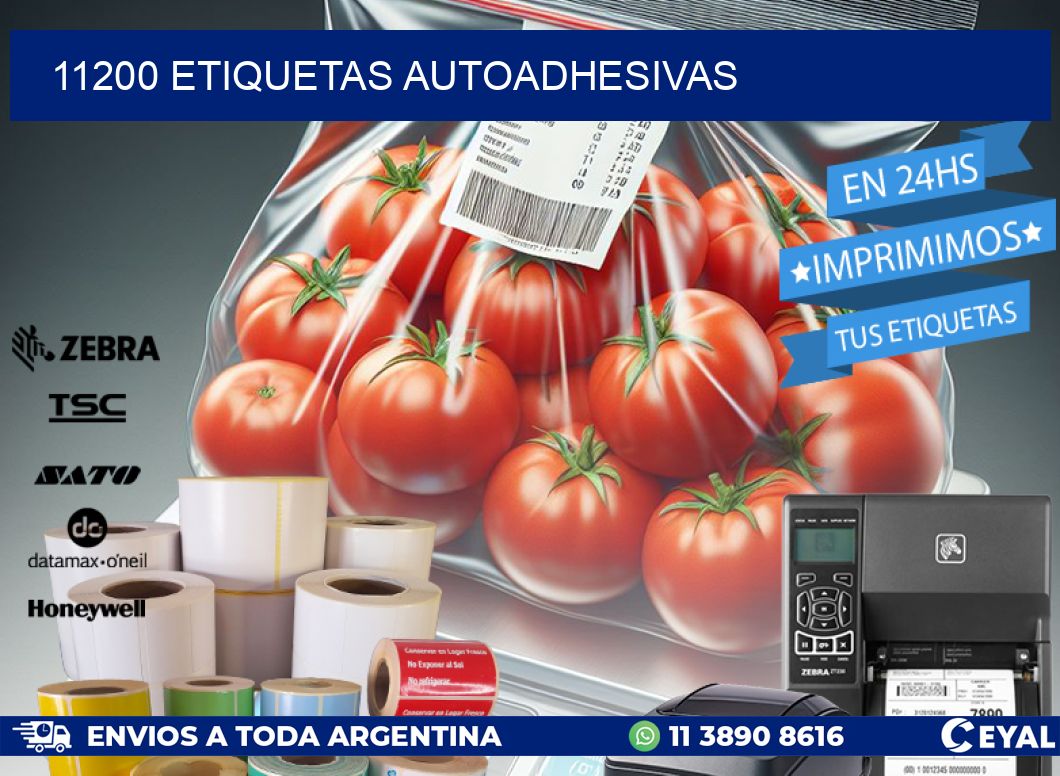 11200 ETIQUETAS AUTOADHESIVAS