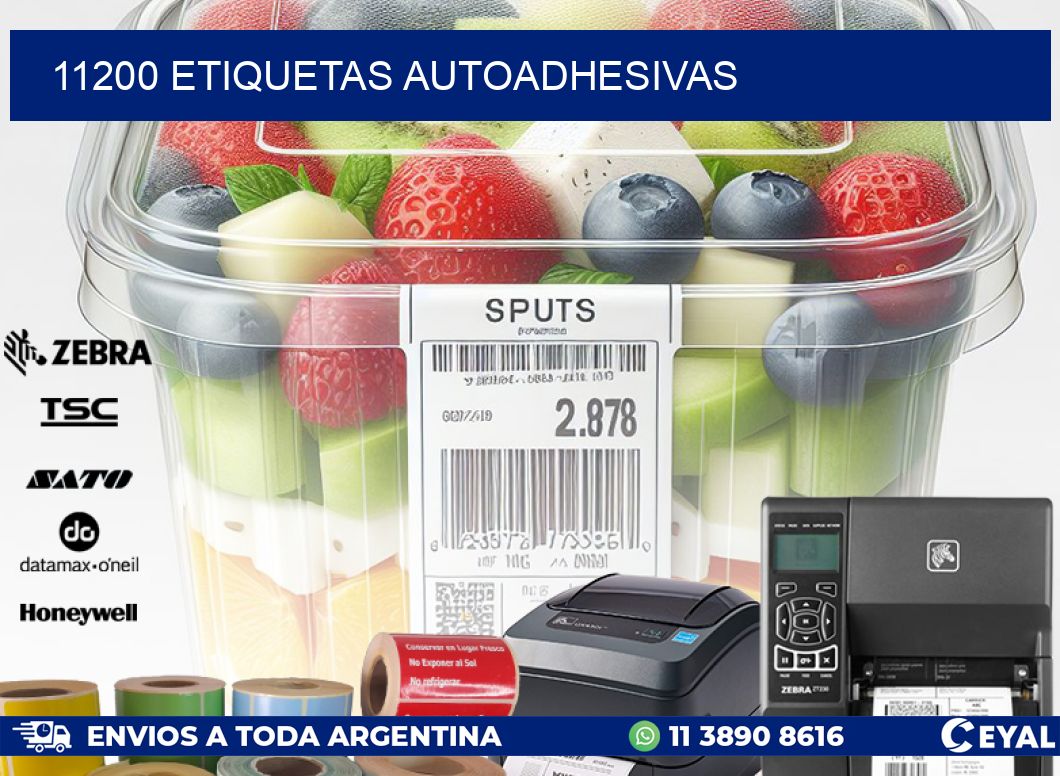 11200 ETIQUETAS AUTOADHESIVAS