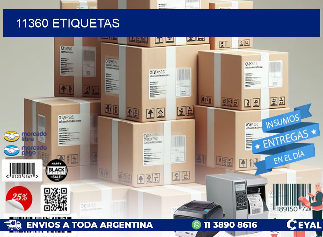 11360 ETIQUETAS