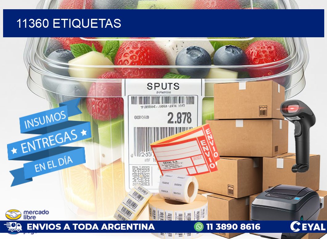 11360 ETIQUETAS