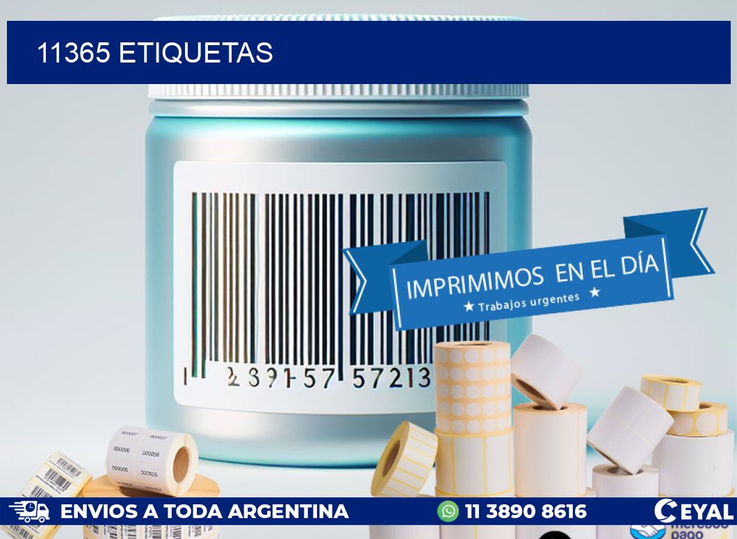 11365 ETIQUETAS