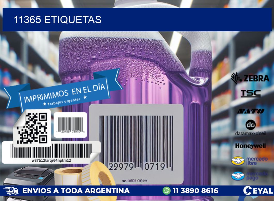 11365 ETIQUETAS