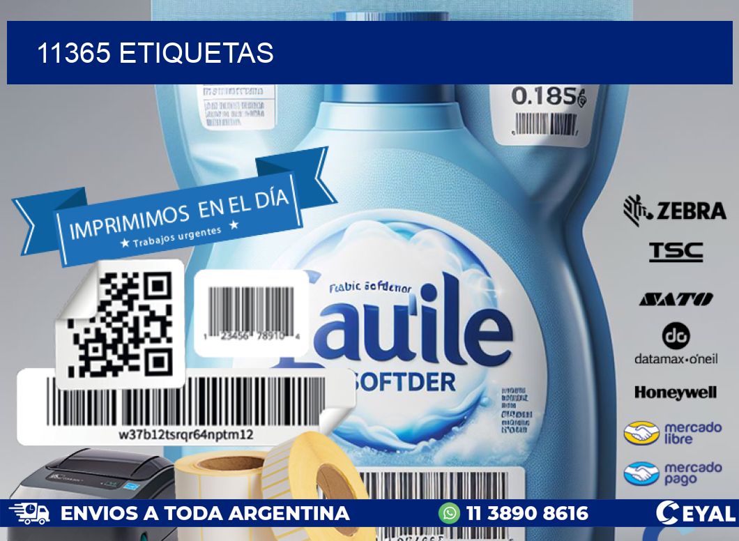 11365 ETIQUETAS