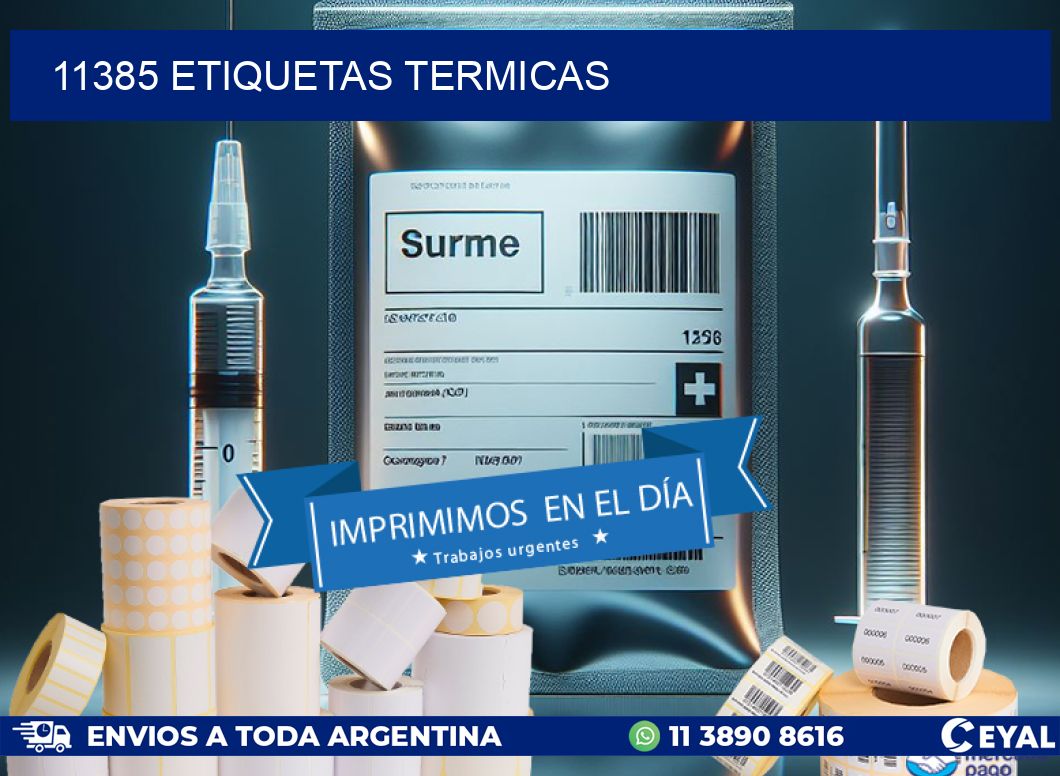 11385 ETIQUETAS TERMICAS
