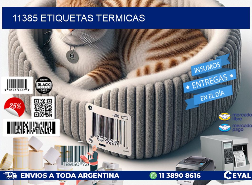 11385 ETIQUETAS TERMICAS