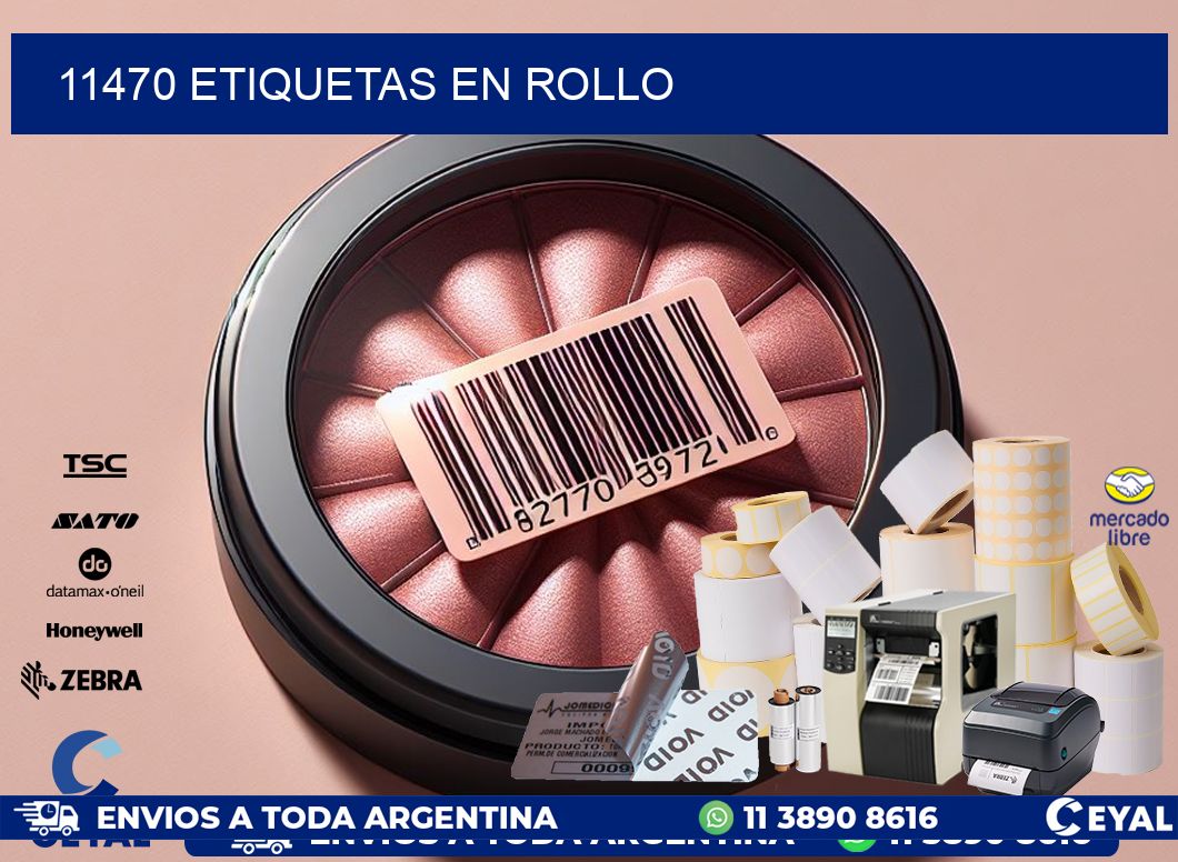 11470 ETIQUETAS EN ROLLO