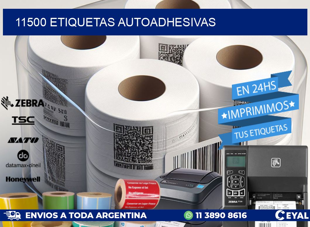 11500 ETIQUETAS AUTOADHESIVAS