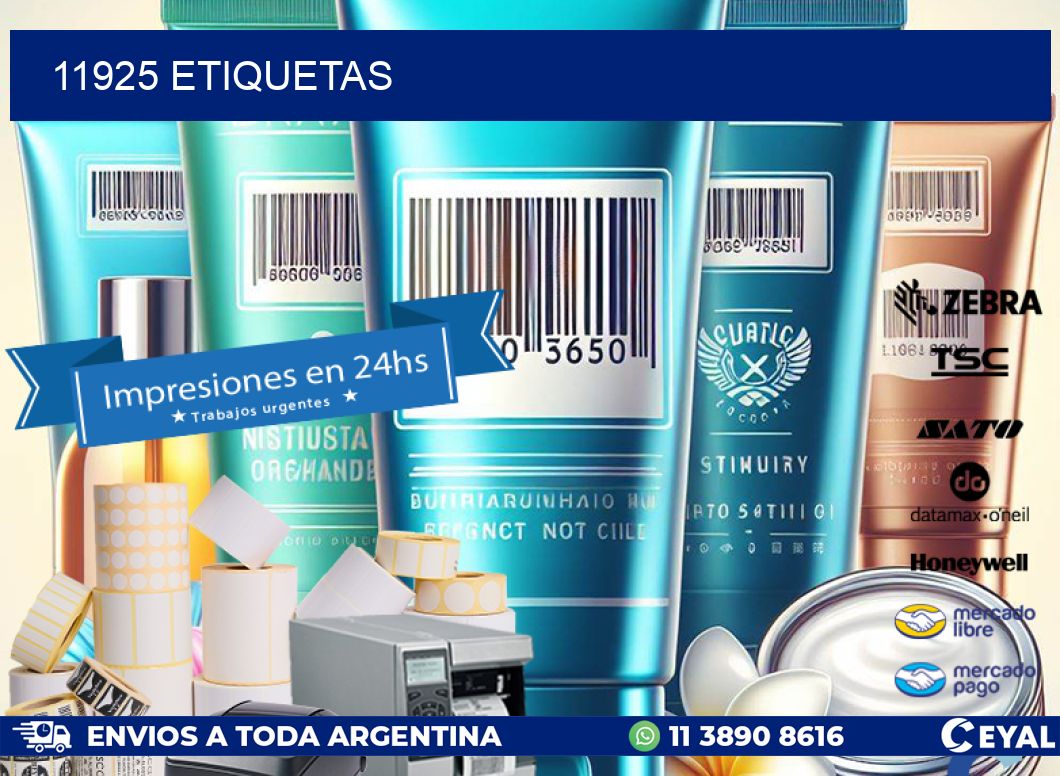 11925 ETIQUETAS