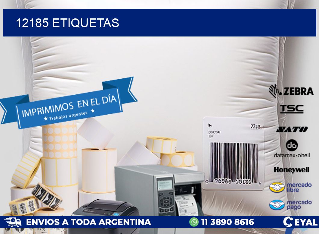 12185 ETIQUETAS