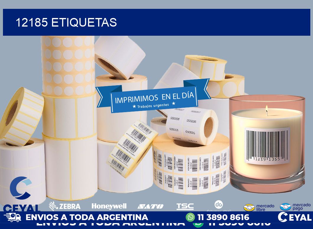 12185 ETIQUETAS