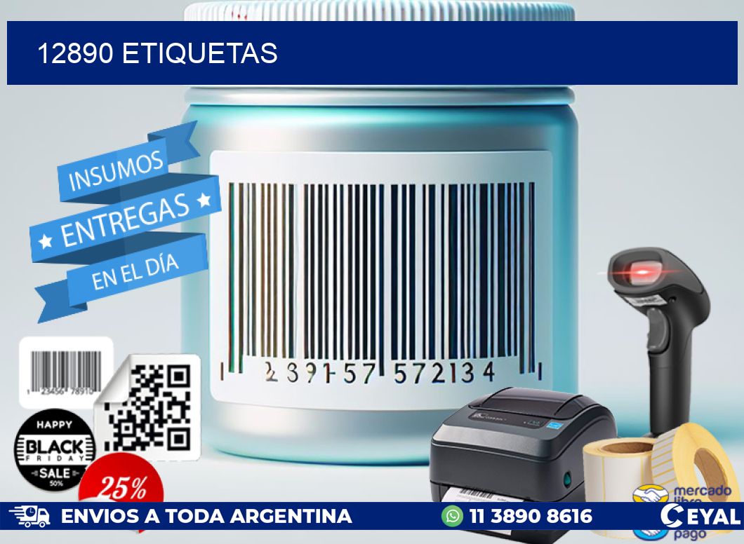 12890 ETIQUETAS