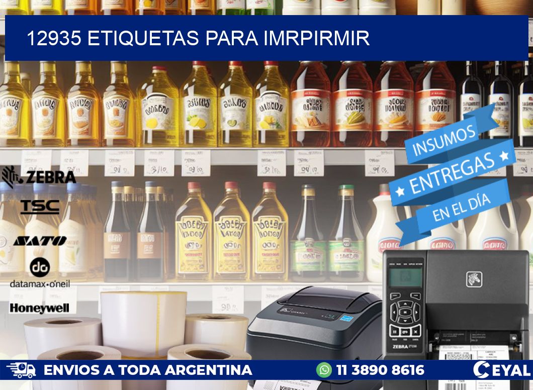 12935 ETIQUETAS PARA IMRPIRMIR