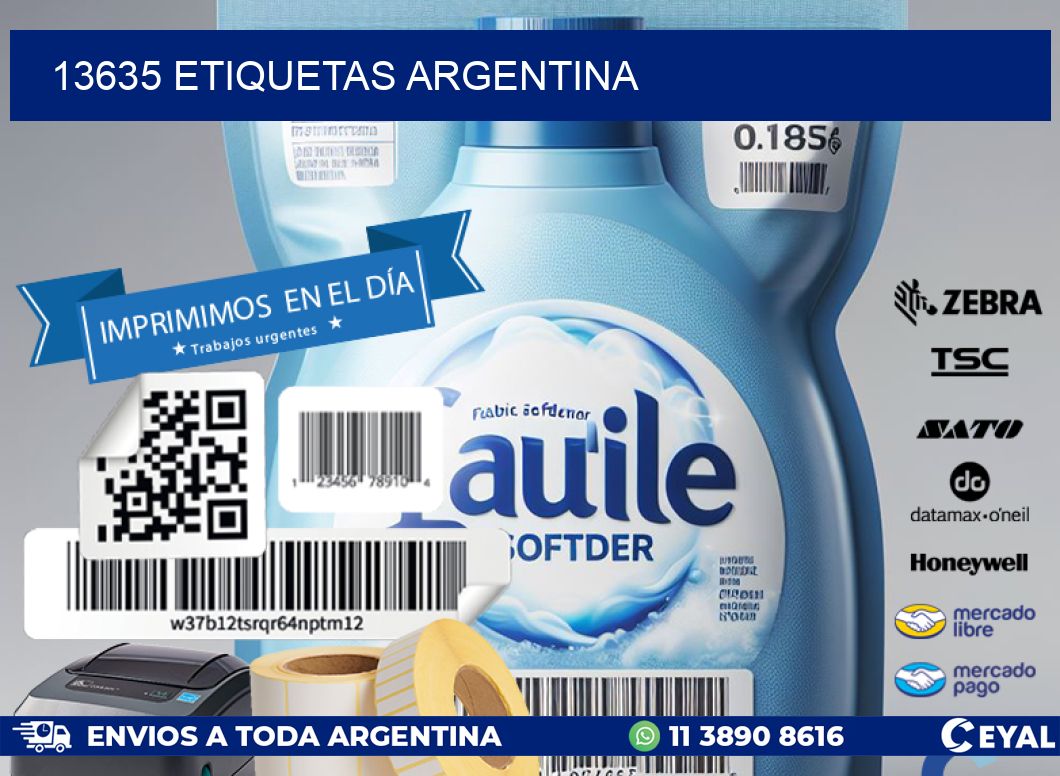 13635 ETIQUETAS ARGENTINA