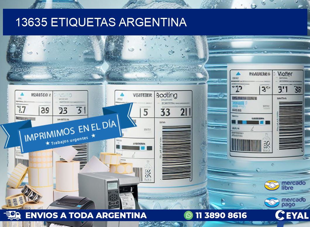 13635 ETIQUETAS ARGENTINA