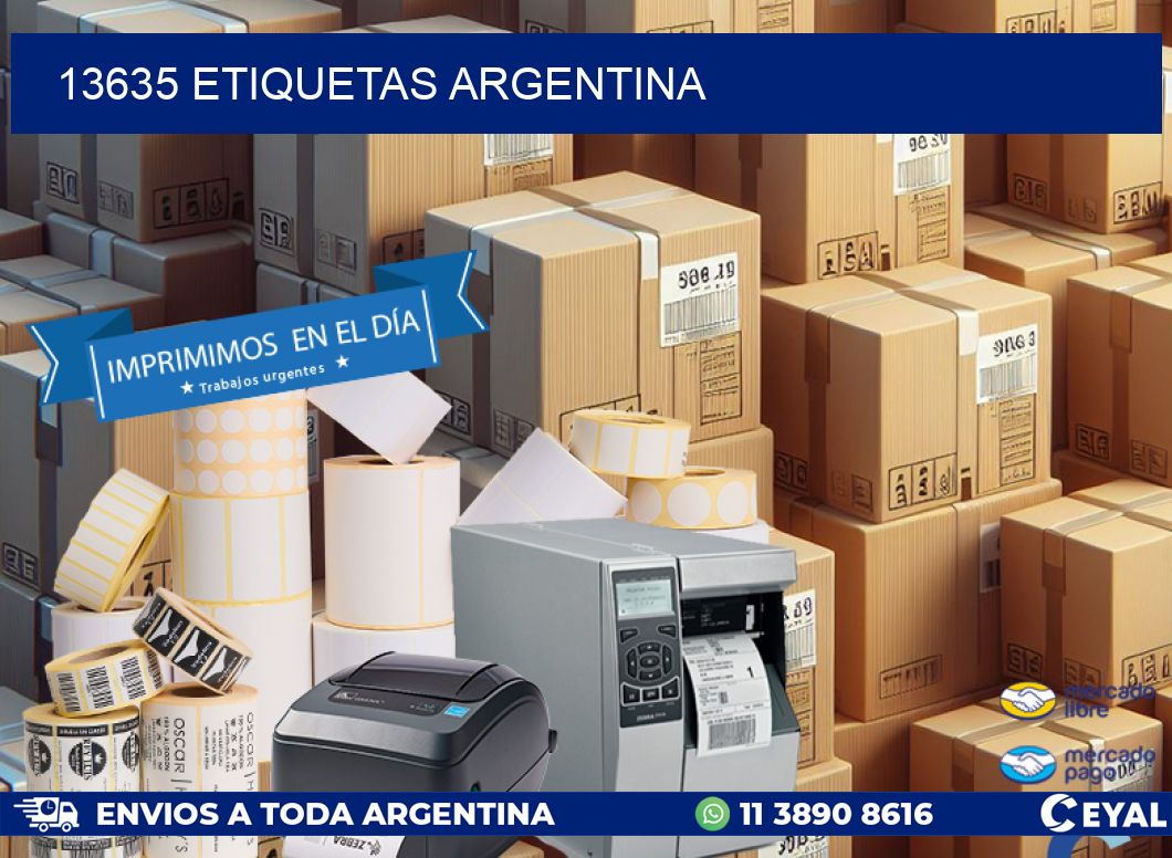 13635 ETIQUETAS ARGENTINA