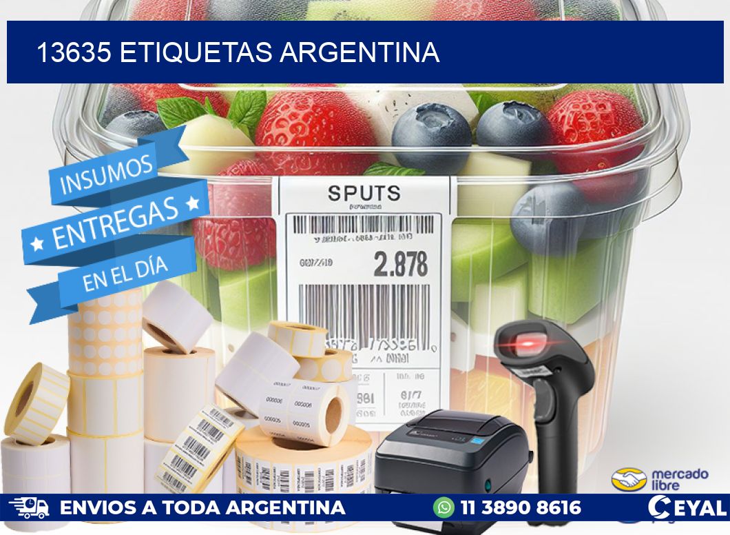 13635 ETIQUETAS ARGENTINA