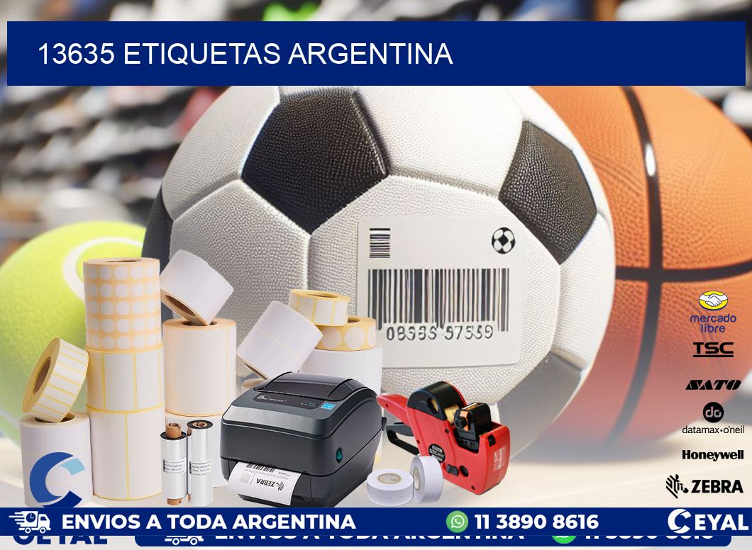 13635 ETIQUETAS ARGENTINA