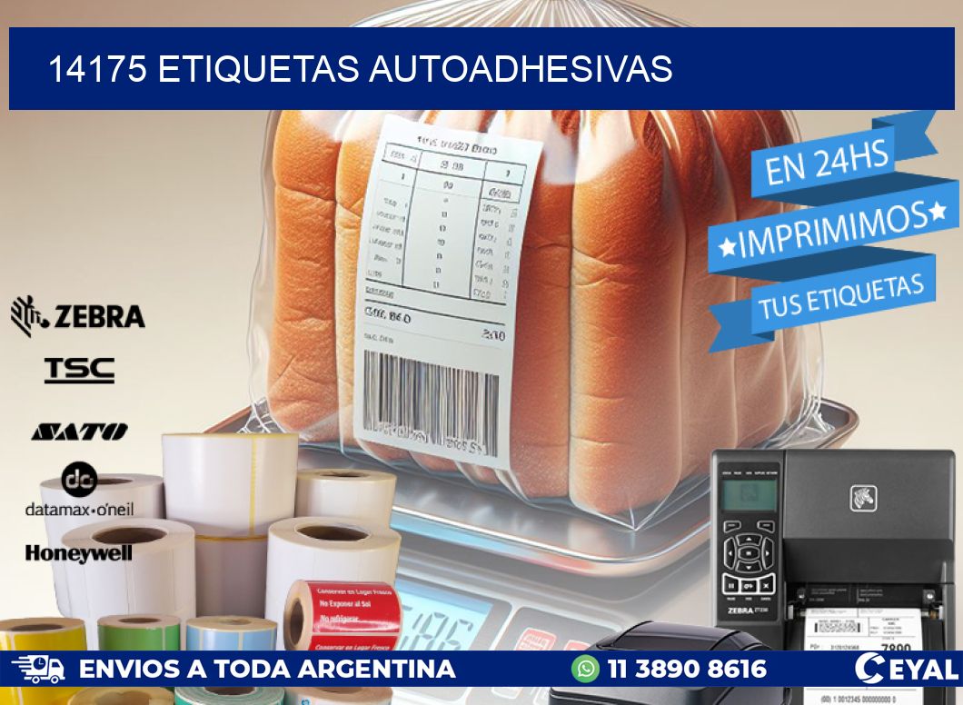 14175 ETIQUETAS AUTOADHESIVAS