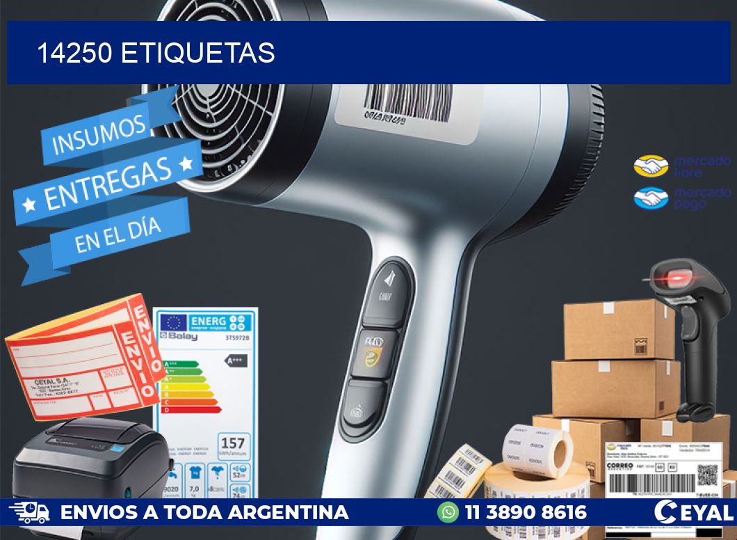 14250 ETIQUETAS