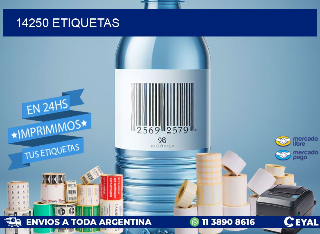 14250 ETIQUETAS