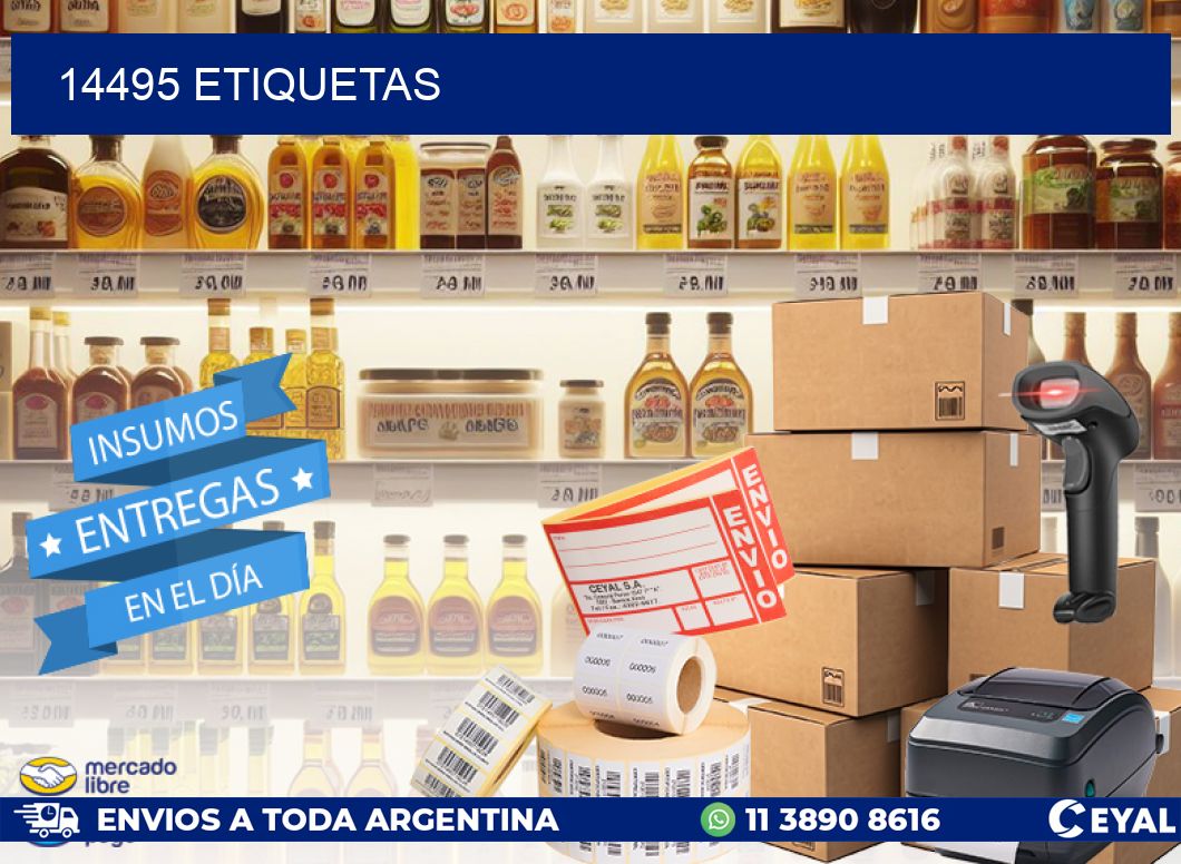 14495 ETIQUETAS