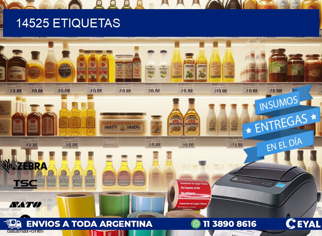 14525 ETIQUETAS